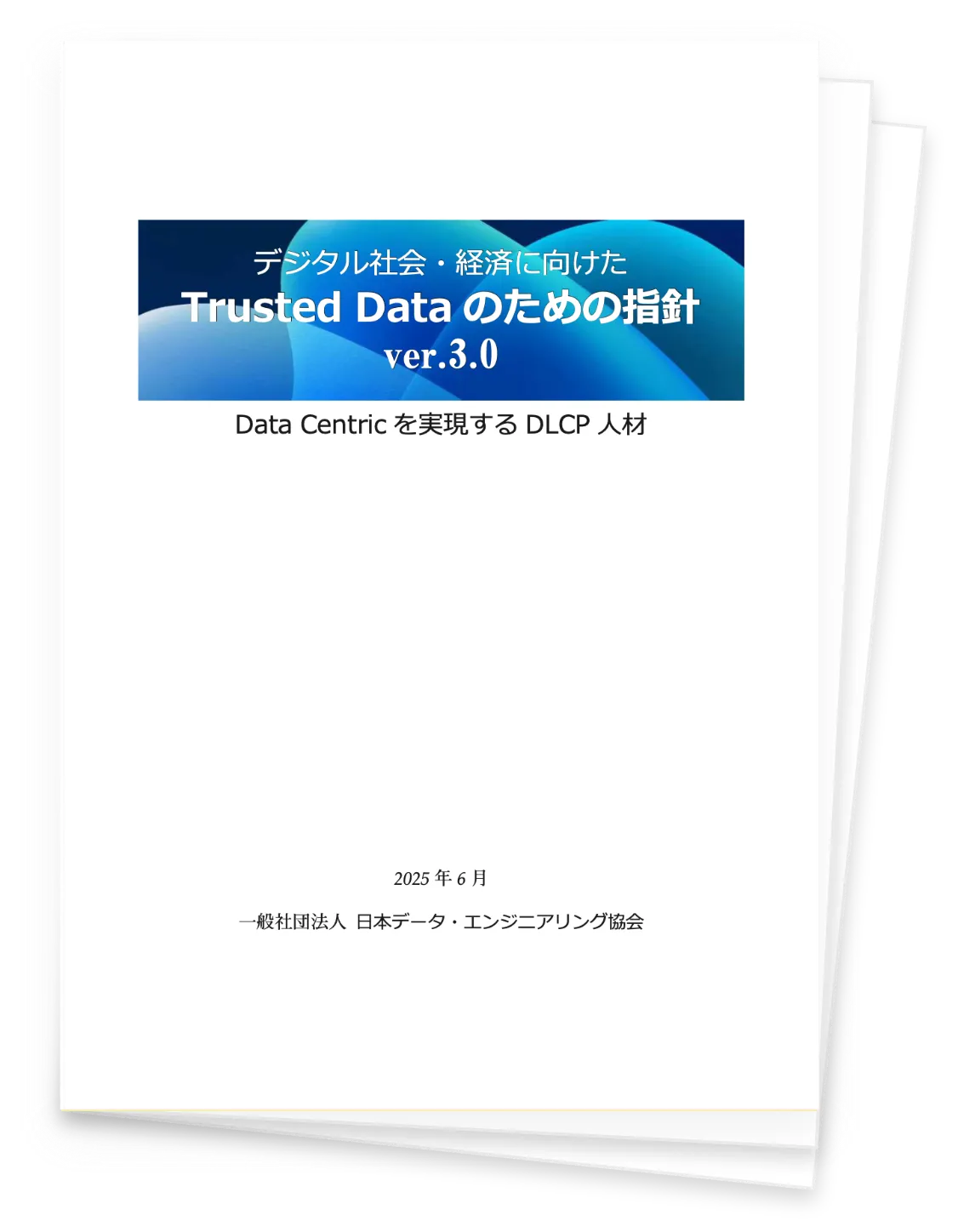 デジタル社会・経済に向けたTrusted　Dataのための指針